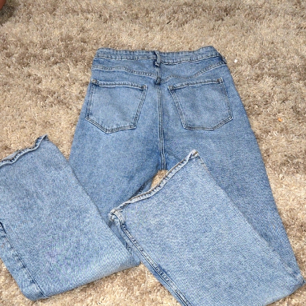 Classic Blue Denim Jeans Old Navy Womens Size 8 Flare